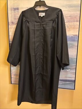 Women's Black Graduation Gown